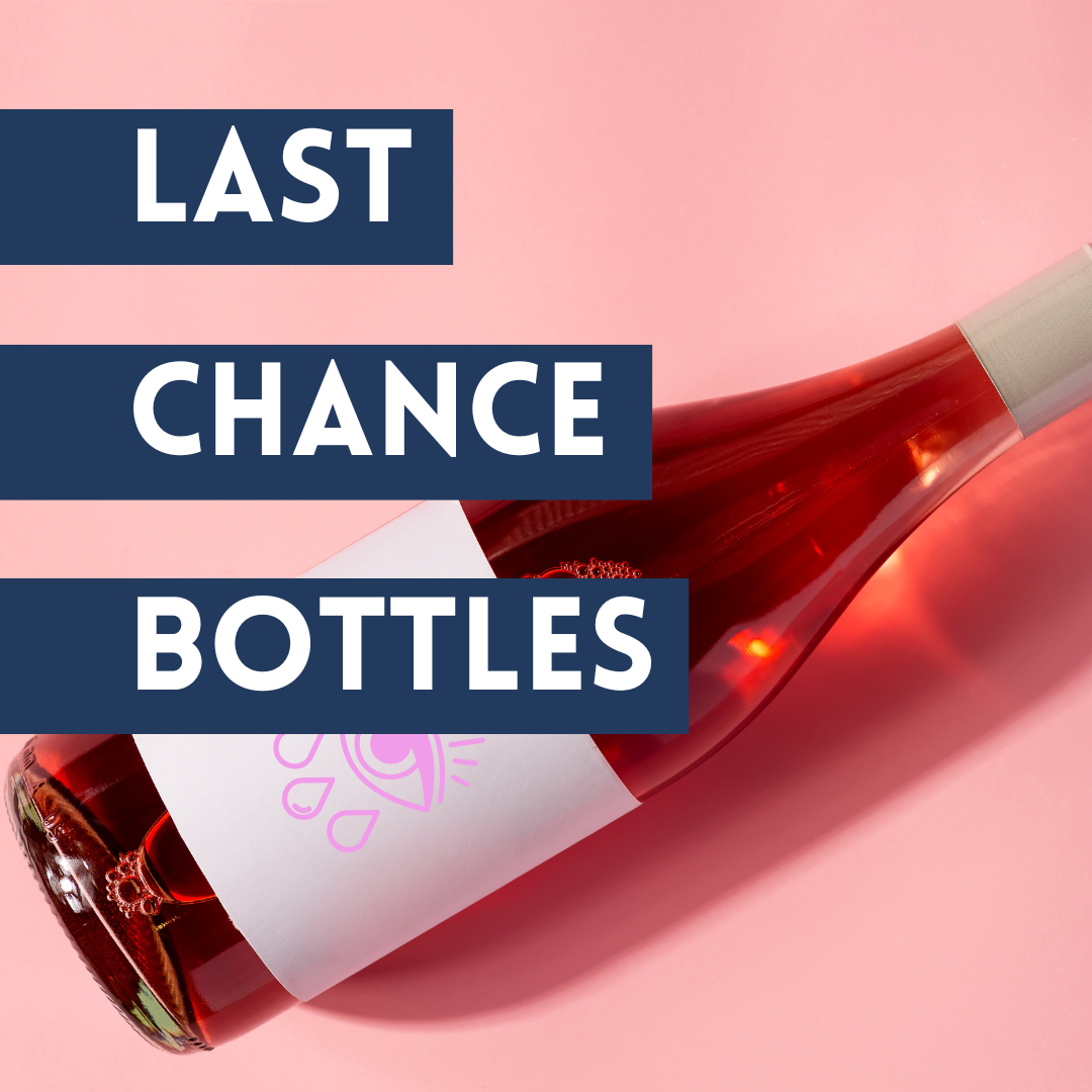 Last bottle in the shop!